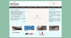 Desktop Screenshot of benelux.ae
